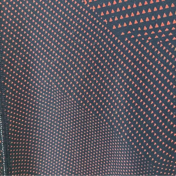 Under Armour Navy Red Printed Athletic Leggings - Picture 3 of 6